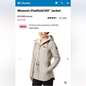 Columbia Women's Chatfield Hill Jacket
